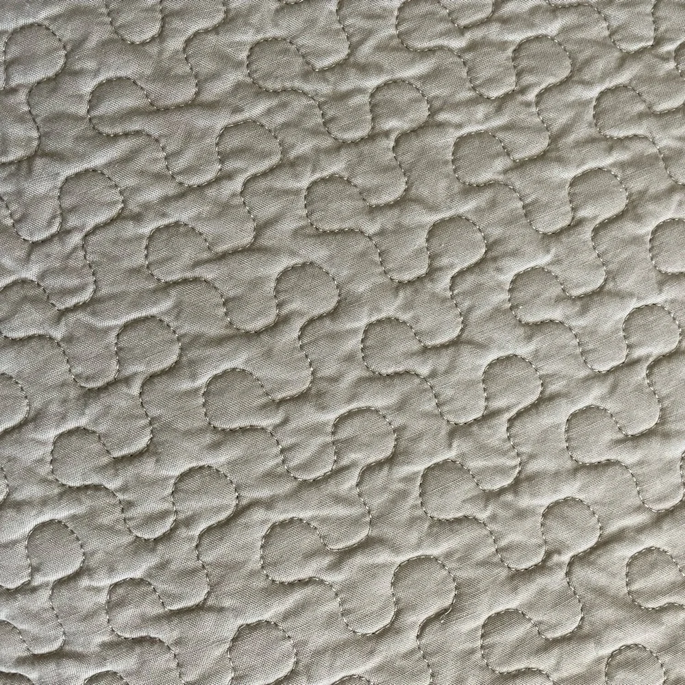 Taupe Textured Bedspread.  Queen Size